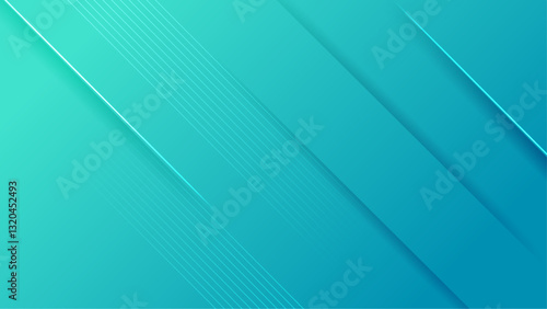tea gradient overlapping abstract diagonal lines background vector illustration