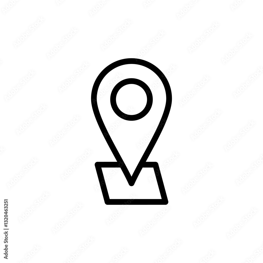 Address icon vector illustration. home location sign and symbol. pinpoint Address icon vector illustration. home location sign and symbol. pinpoint