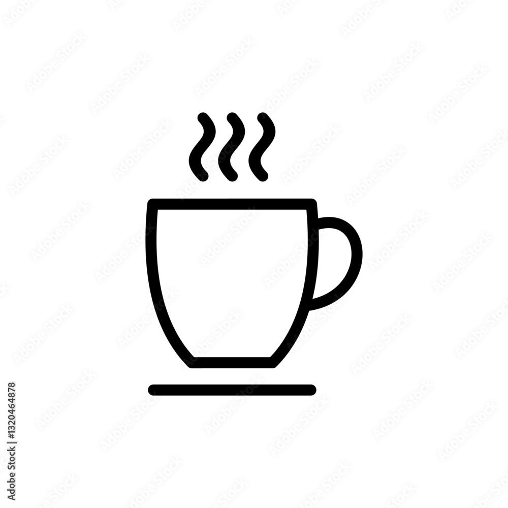coffee cup icon vector illustration. cup a coffee sign and symbol coffee cup icon vector illustration. cup a coffee sign and symbol