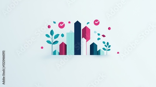 Team members participating in a video conference, with their faces displayed on a screen and symbolizing remote collaboration.