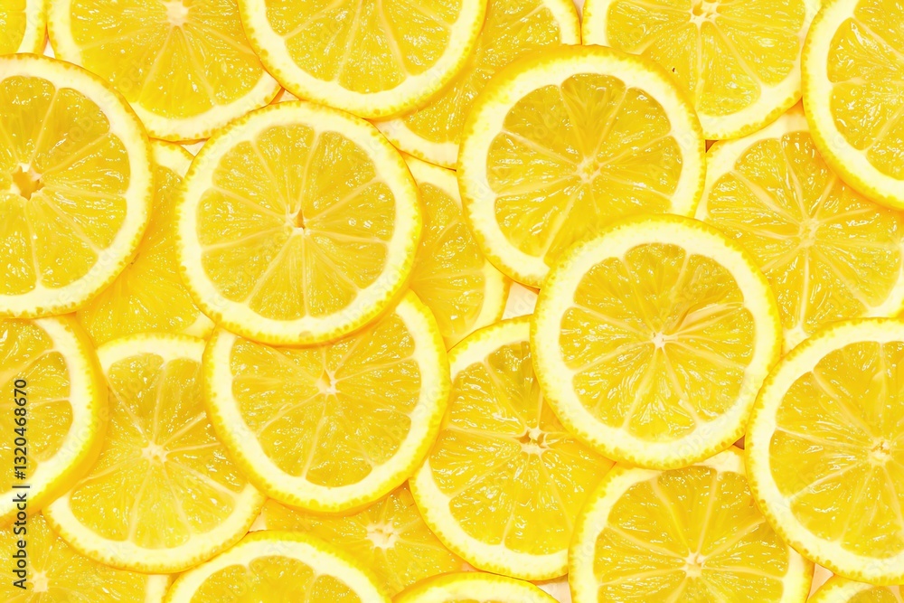 Lemon slices background Lemon slices background