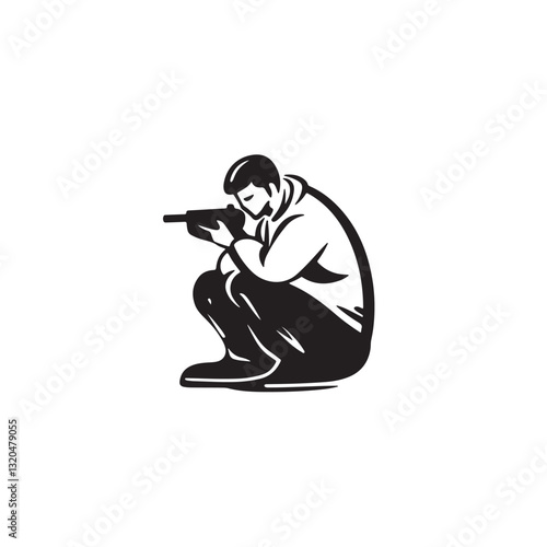 vector illustration of a shoot