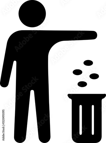 rubbish bin icon