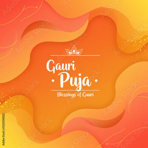 Gauri Puja Illustration, Hi...