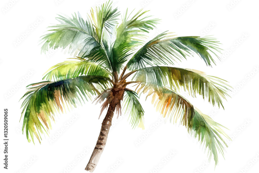 Fototapeta premium Palm Tree Illustration