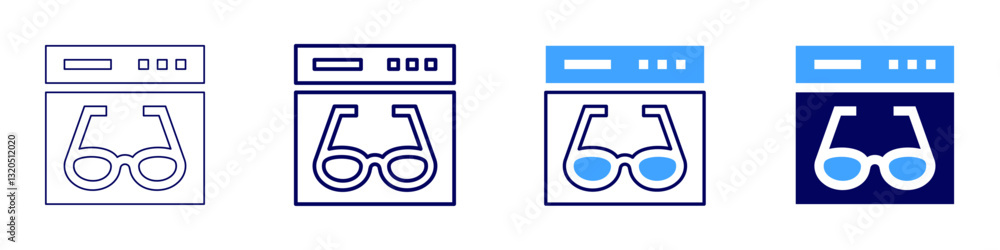 Product images icon in 4 different styles. Thin Line, Line, Bold Line, Duotone. Duotone style. Editable stroke Product images icon in 4 different styles. Thin Line, Line, Bold Line, Duotone. Duotone style. Editable stroke