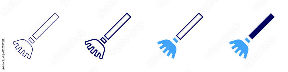 Broom brands icon in 4 different styles. Thin Line, Line, Bold Line, Duotone. Duotone style. Editable stroke Broom brands icon in 4 different styles. Thin Line, Line, Bold Line, Duotone. Duotone style. Editable stroke