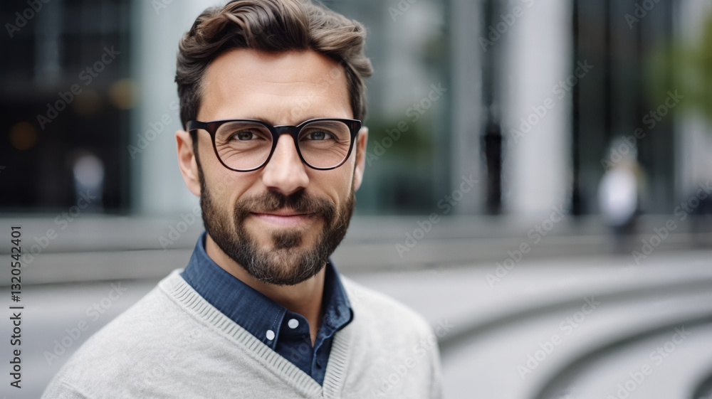 portrait of a handsome man portrait of a handsome man