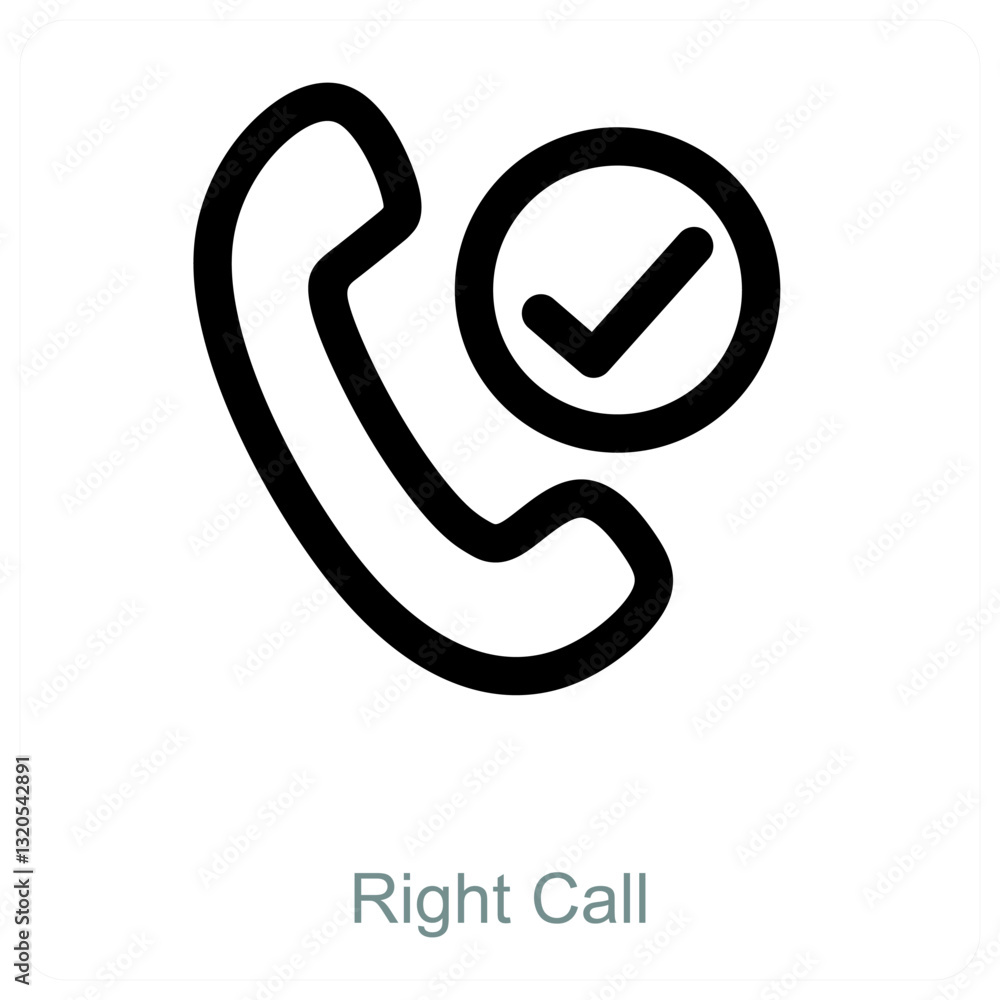 Obraz premium Right Call