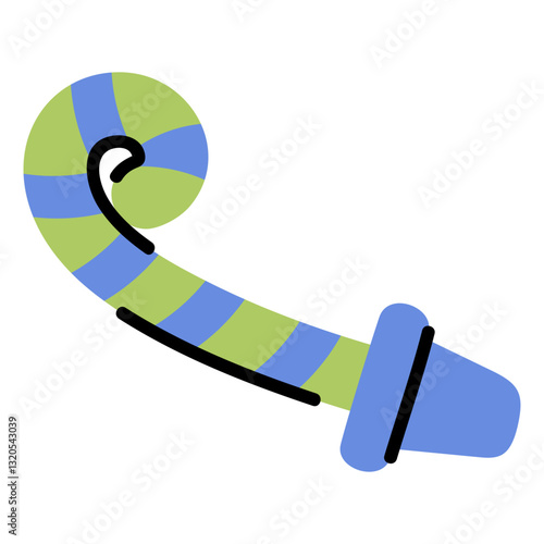 Colorful Party Horn