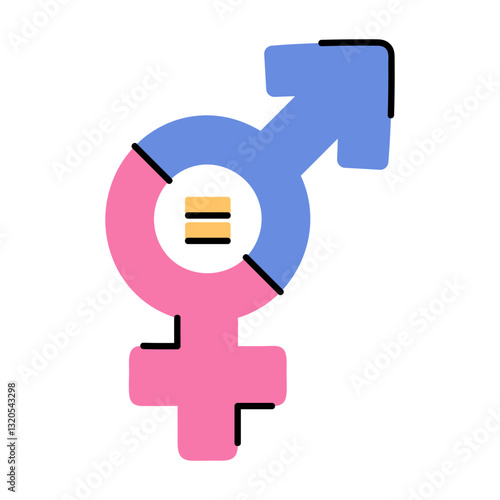 Gender Symbol Illustration