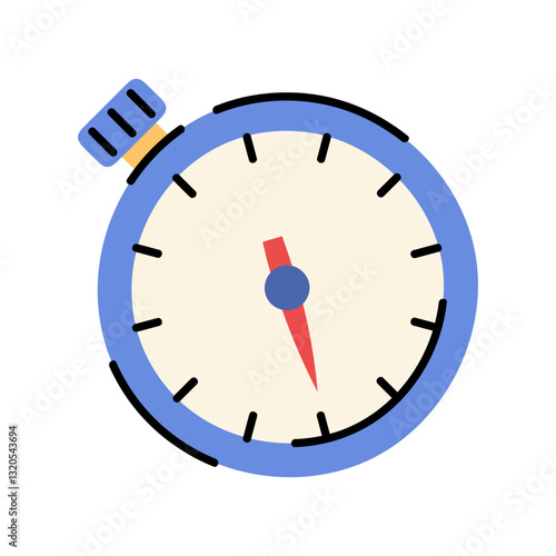 Colorful Stopwatch Icon
