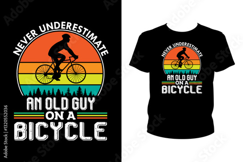 Never underestimate an old guy on a bicycle - Art files for Cricut and Silhouette. You can edit them with Adobe Illustrator.