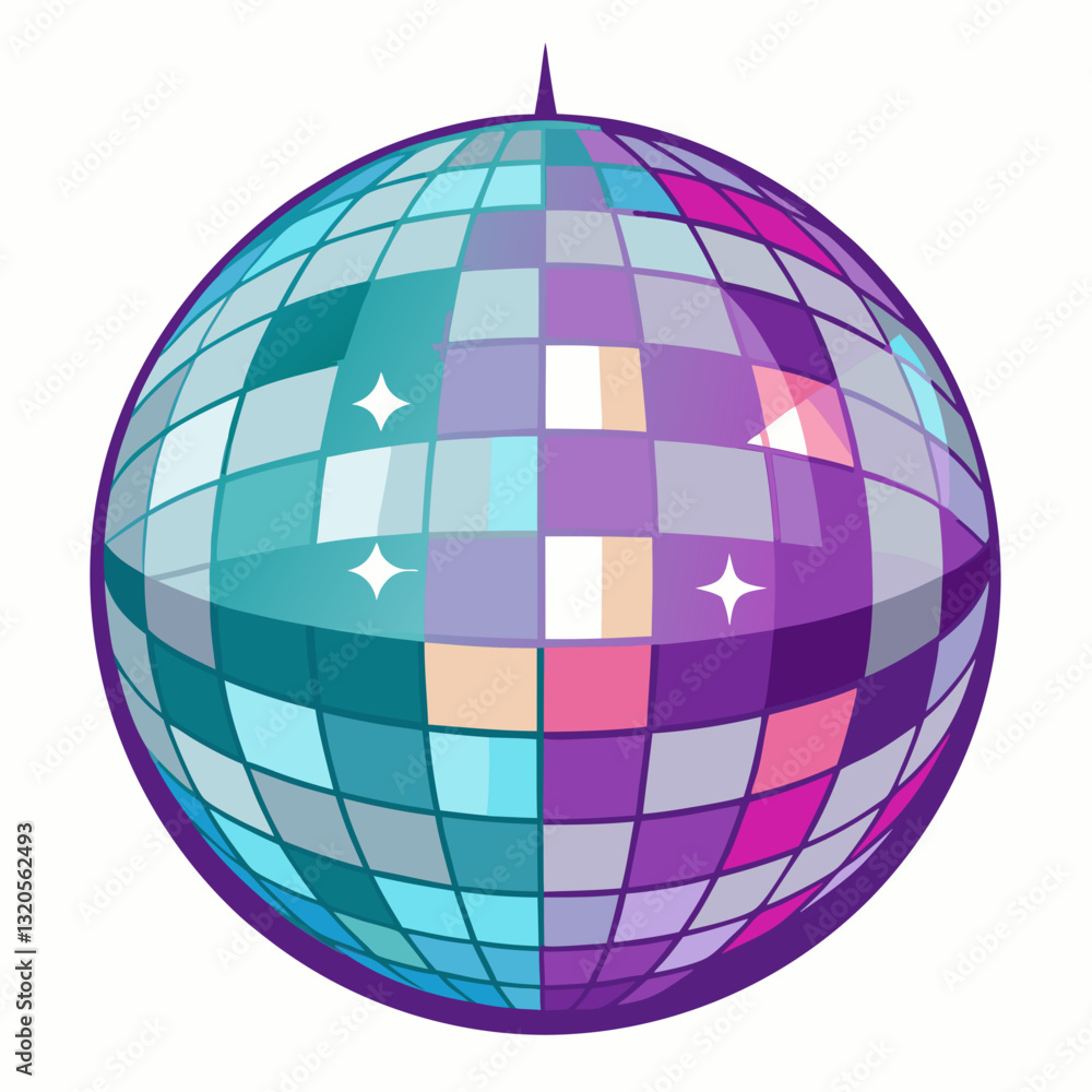 shiny disco ball reflecting dazzling lights shiny disco ball reflecting dazzling lights