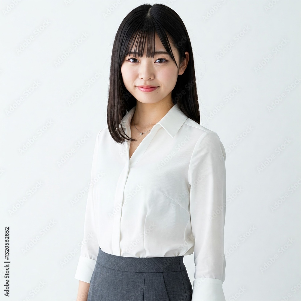 Japanese Professional: A Woman in a Business Suit Japanese Professional: A Woman in a Business Suit