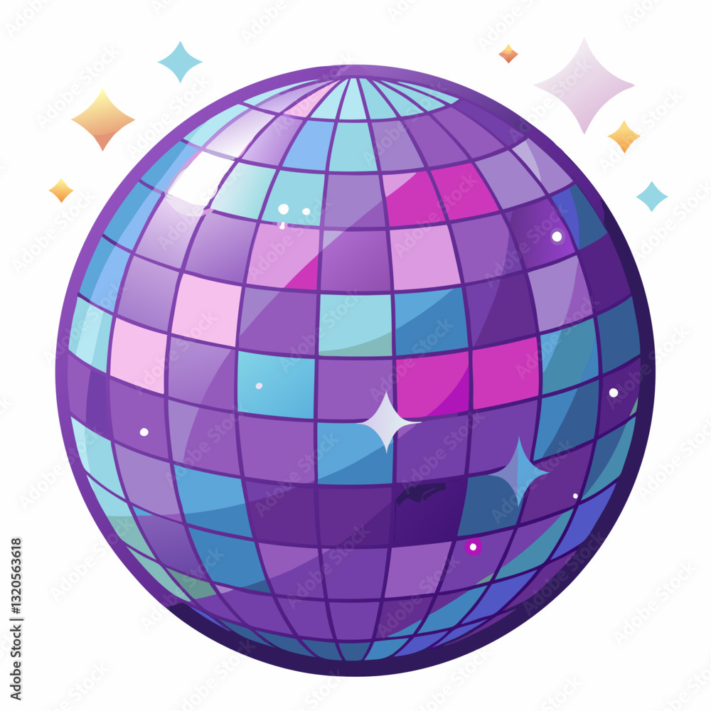 shiny disco ball reflecting dazzling lights shiny disco ball reflecting dazzling lights