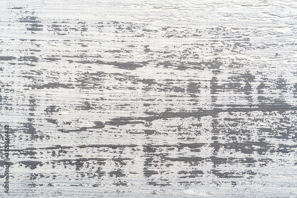 White and gray painted textured wooden plank. Abstract background. White and gray painted textured wooden plank. Abstract background.