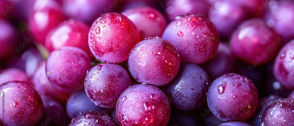 custom made wallpaper toronto digitalSingle Grape with Water Droplets Reflecting Bright Light Effect