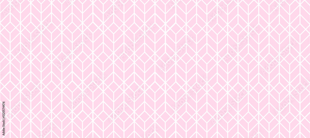 Pink and white abstract seamless pattern with white tracery decor Pink and white abstract seamless pattern with white tracery decor