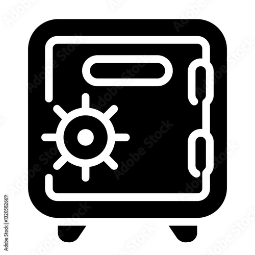 safebox Solid icon