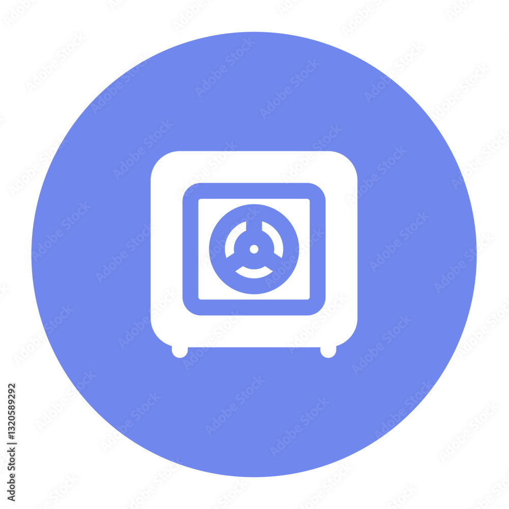 safebox icon for illustration safebox icon for illustration