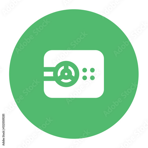 safebox icon for illustration
