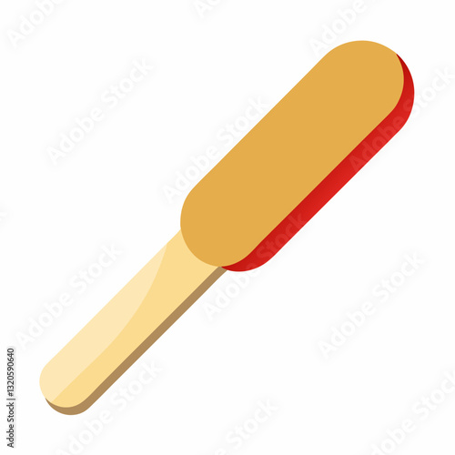 disposable tongue depressor made of smooth wood  