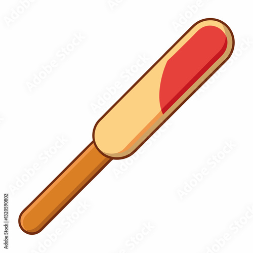 disposable tongue depressor made of smooth wood  