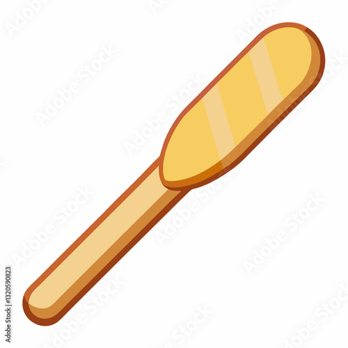 disposable tongue depressor made of smooth wood  