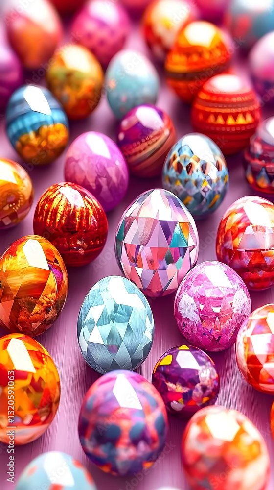 Easter Eggs Background Easter Eggs Background