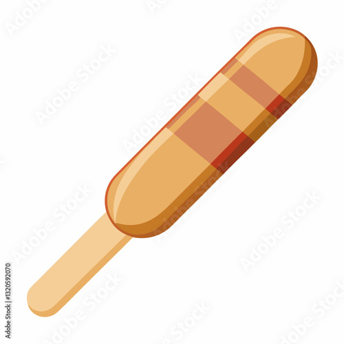 disposable tongue depressor made of smooth wood  