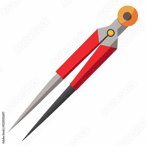 precision tweezers with a fine tip grip