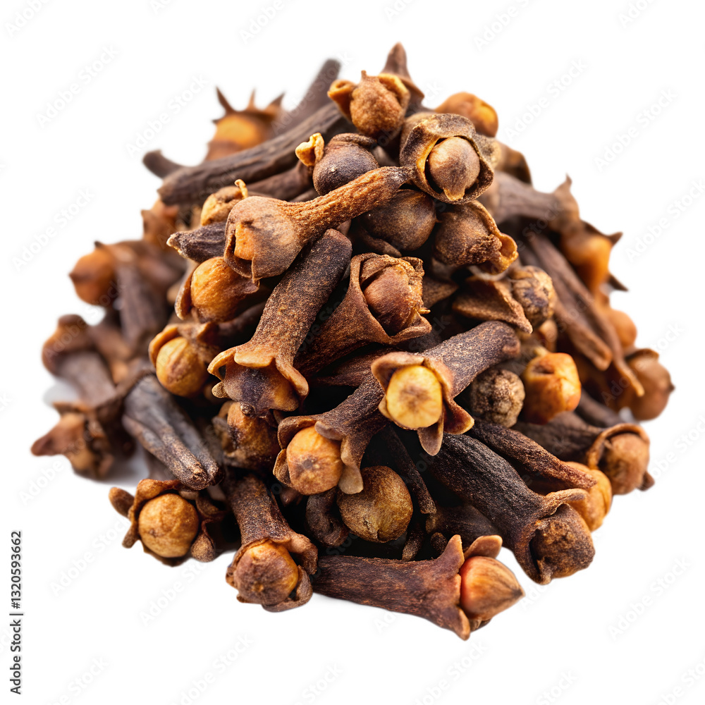 Obraz premium Clove isolated on transparent background 