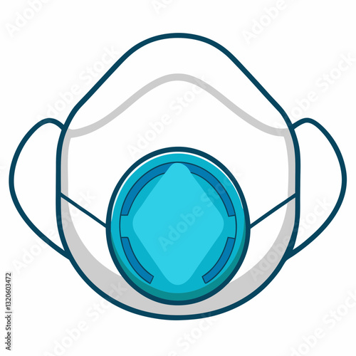 transparent oxygen mask with adjustable straps