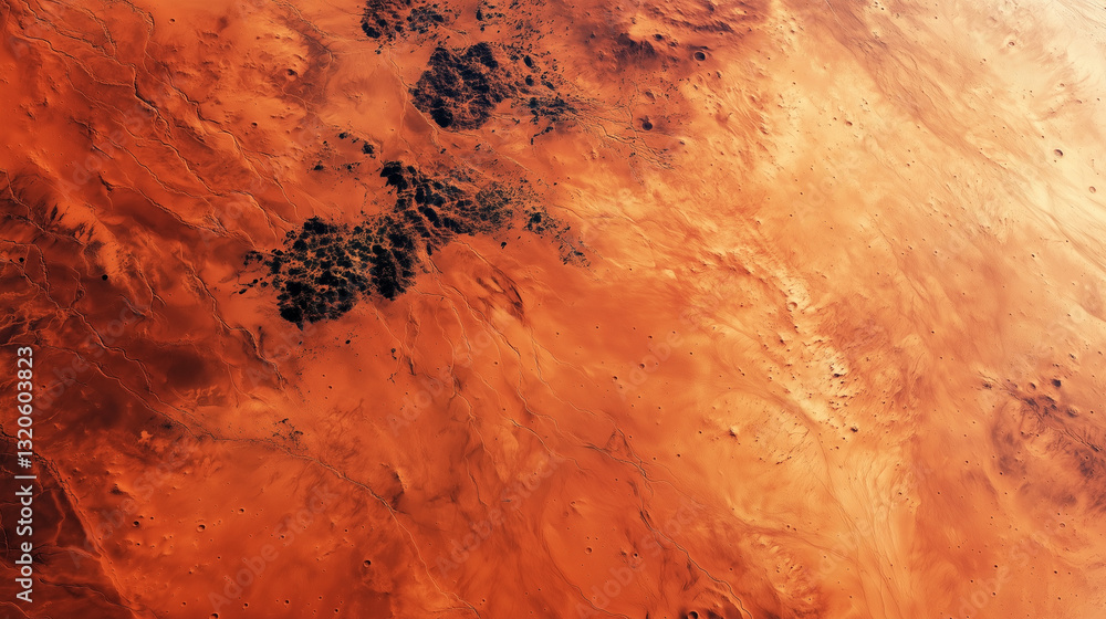 Martian-style terrain close-up – rugged red planet surface covered in craters, dust, and rock formations, perfect for planetary science, space travel concepts, and sci-fi world-building Martian-style terrain close-up – rugged red planet surface covered in craters, dust, and rock formations, perfect for planetary science, space travel concepts, and sci-fi world-building