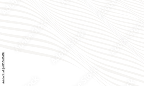 波打つストライプの背景フレーム