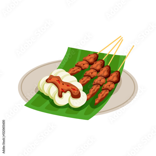 Indonesian Food Illustration