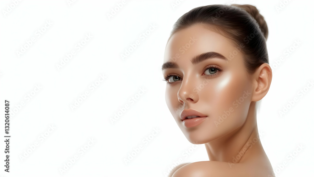 Graceful Poise in Focus: An 8K Shot of a Young Woman, Crisp at f/2.8, with Soft Blur and Negative Space for Luxury and Editorial Brilliance Graceful Poise in Focus: An 8K Shot of a Young Woman, Crisp at f/2.8, with Soft Blur and Negative Space for Luxury and Editorial Brilliance
