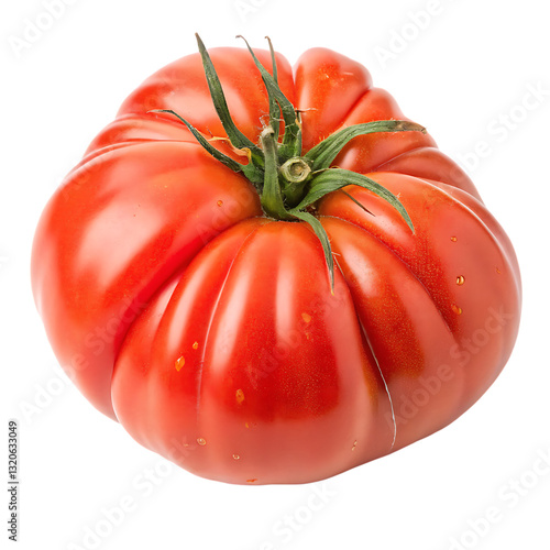 Beefsteak tomato isolated on transparent background