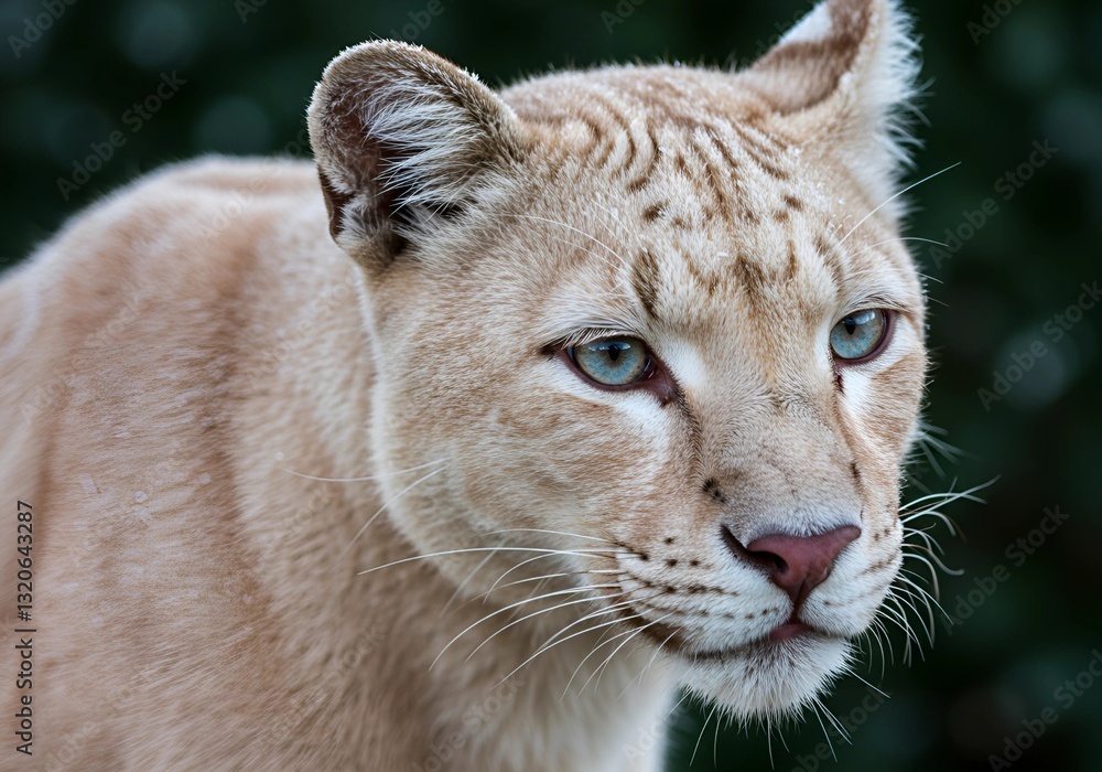 Fototapeta premium Leopard Face in Soft Natural Light