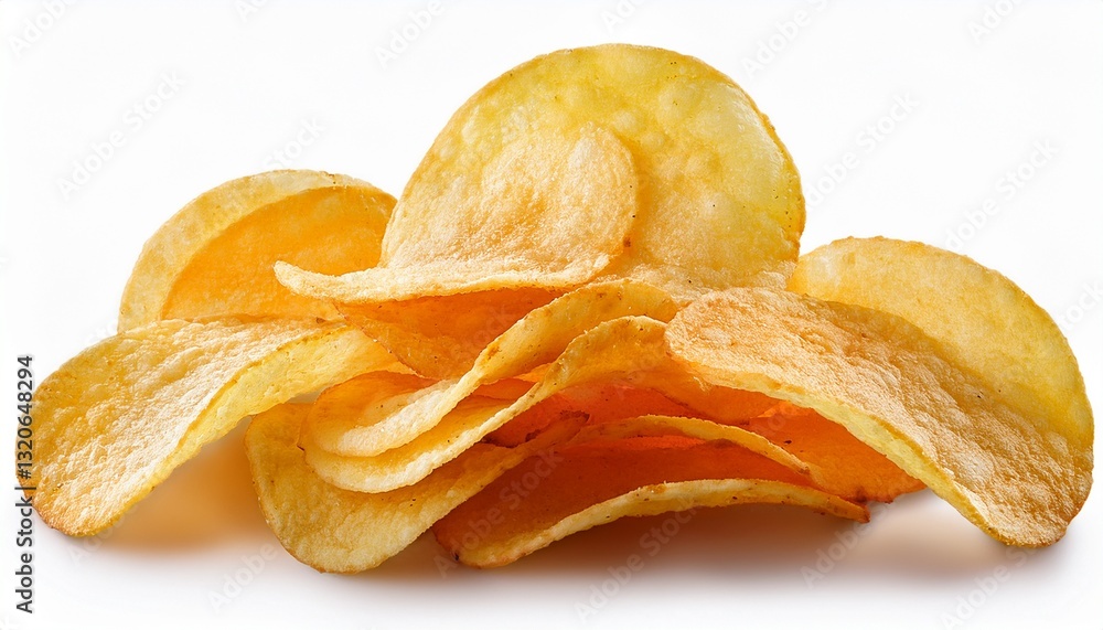 potato chips isolated potato chips isolated