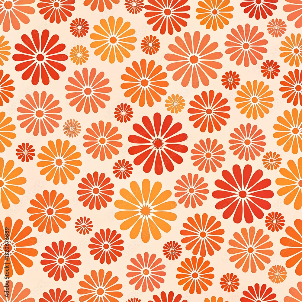 a vibrant and colorful pattern of various flowers a vibrant and colorful pattern of various flowers