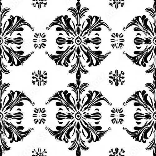 Modern Snowflake Patterns Oversized Intricate Designs for Winter Holidays