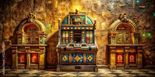 Wallpaper Mural Ancient Egypt Casino Slot Machine Game Interface - Authentic Documentary Style Torontodigital.ca