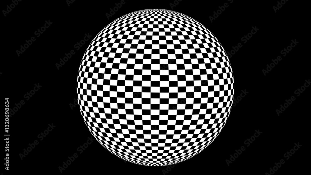 HD Checkerboard globe Abstract Geometry Background illustration Photo - 1 HD Checkerboard globe Abstract Geometry Background illustration Photo - 1