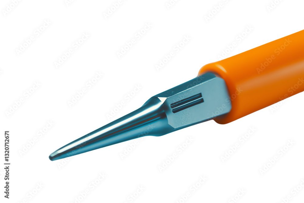 High-Tech Tool Design: Orange and Blue High-Tech Tool Design: Orange and Blue