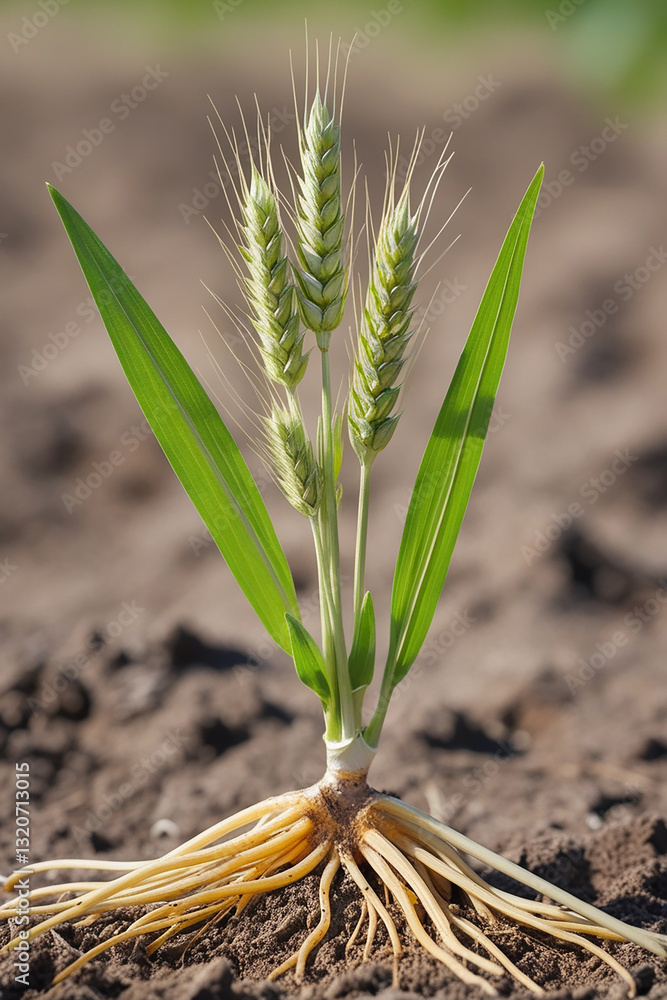 Fototapeta premium Wheat plant