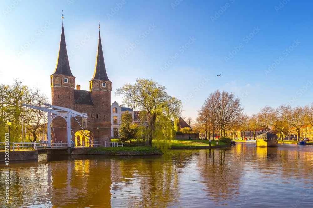 Oostpoort or Eastern gate, Delft, Holland Oostpoort or Eastern gate, Delft, Holland