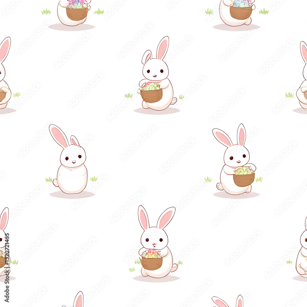 set of easter rabbits set of easter rabbits