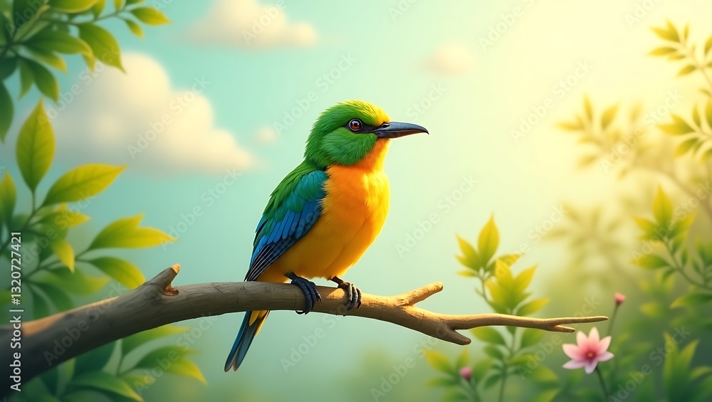 Obraz premium Birds PNG background